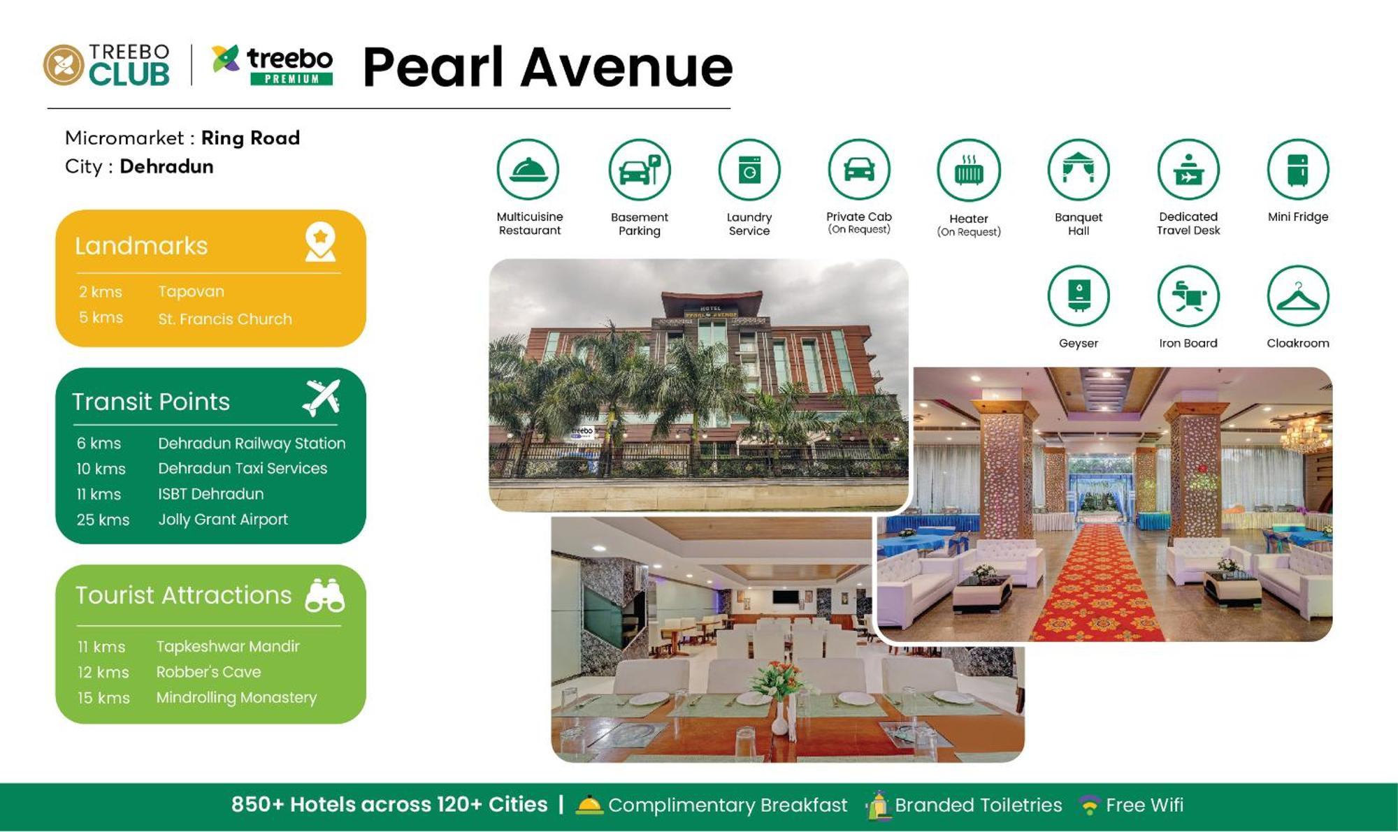 Готель Treebo Premium Pearl Avenue, Ring Road Деградун Екстер'єр фото